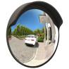 Outdoor Convex Traffic Mirror Black Ø60 cm - Hipomarket