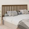 Bed Headboard Honey Brown 206x6x101 cm Solid Wood Pine Colour honey brown Size 206 x 101 cm Quantity in Package 1 