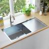 Handmade Stainless Steel Kitchen Sink - Chic & Functional