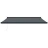 Retractable Awning Anthracite 4x3m - Stylish Outdoor Shade