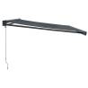 Retractable Awning Anthracite 4x3m - Stylish Outdoor Shade