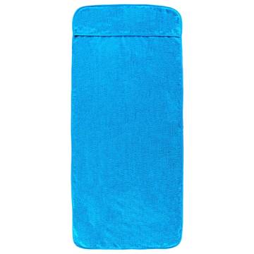 Turquoise Beach Towels 2 pcs | 75x200 cm Soft & Absorbent