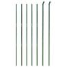 Wire Mesh Fence Green 2.2x10 m - Galvanised Steel | HipoMarket