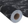 Self-Adhesive Black Stone Furniture Film | 500x90 cm PVC