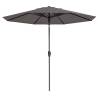 Madison Parasol Paros II Luxe - 300 cm Taupe | HipoMarket