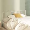 Metal Headboard White 200 cm Colour white Size 200 cm Quantity in Package 1 