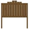 Honey Brown Pine Bed Headboard - 106x4x110 cm | Hipomarket