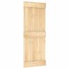 NARVIK Solid Pine Door 80x210 cm - Elegant & Secure