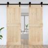 NARVIK Solid Pine Door 80x210 cm - Elegant & Secure