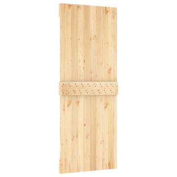 NARVIK Solid Pine Door 80x210 cm - Elegant & Secure