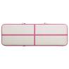 Inflatable Gymnastics Mat 500x100x20 cm - Pink with Pump