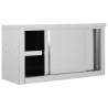 Durable Kitchen Wall Cabinet with Sliding Doors - 90x40 cm