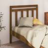 Bed Headboard Honey Brown 95x4x100 cm Solid Wood Pine Colour honey brown Size 95 x 100 cm Quantity in Package 1 