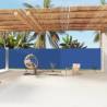 Retractable Side Awning Blue 180x1200 cm Colour blue Size 180 x 1200 cm Quantity in Package 1 