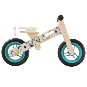 Blue Printed Balance Bike for Children | Hipomarket UK