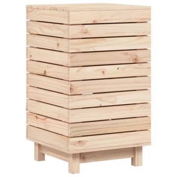 Solid Pine Laundry Basket - Stylish & Practical Storage