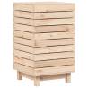 Solid Pine Laundry Basket - Stylish & Practical Storage