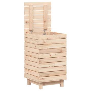 Solid Pine Laundry Basket - Stylish & Practical Storage