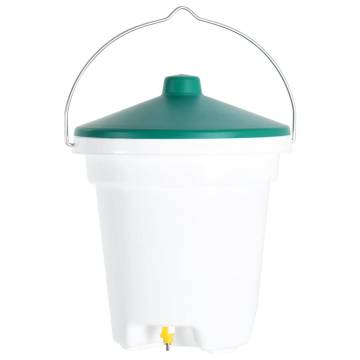 Poultry Drinker with Nipples 12 L - Clean Water for Chickens