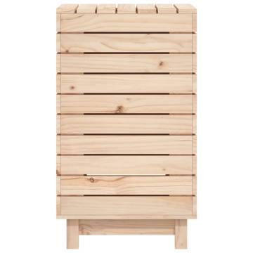 Solid Pine Laundry Basket - Stylish & Practical Storage