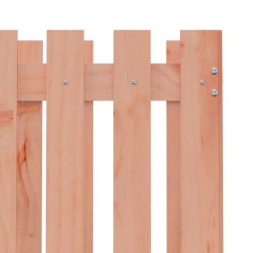 Garden Planter with Fence Design | Solid Douglas Wood 70x70cm