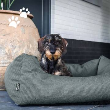 Madison Outdoor Dog Bed Manchester 100x80cm - Grey Comfort