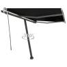 Freestanding Manual Retractable Awning 300x250 cm Anthracite Colour anthracite Size 300 x 250 cm Quantity in Package 1 