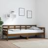 Day Bed Honey Brown Solid Wood Pine 80x200 cm - Comfortable & Stylish