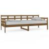 Day Bed Honey Brown Solid Wood Pine 80x200 cm - Comfortable & Stylish