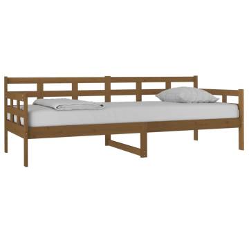 Day Bed Honey Brown Solid Wood Pine 80x200 cm - Comfortable & Stylish