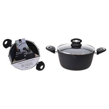 Excellent Houseware Casserole with Lid - 24cm Forged Aluminium