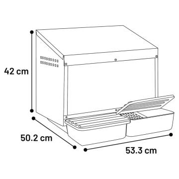 FLAMINGO Outdoor Nesting Box with 2 Nests - Julie Green