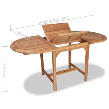 Extending Garden Table - Perfect Outdoor Dining Solution