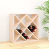 Wine Cabinet 62x25x62 cm Solid Wood Pine - Stylish Storage