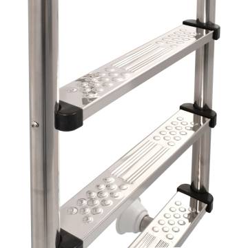 Durable 3-Step Pool Ladder - Stainless Steel 304 (120 cm)