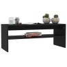 Elegant Black Coffee Table | 100x40 cm | Hipomarket