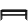 Elegant Black Coffee Table | 100x40 cm | Hipomarket