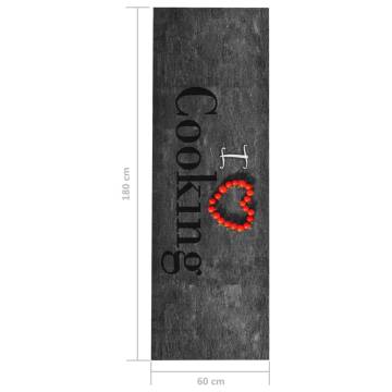 Kitchen Floor Mat Washable Cooking 60x180 cm | Hipo Market