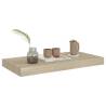 Stylish Floating Wall Shelves - 4 pcs Oak | HipoMarket