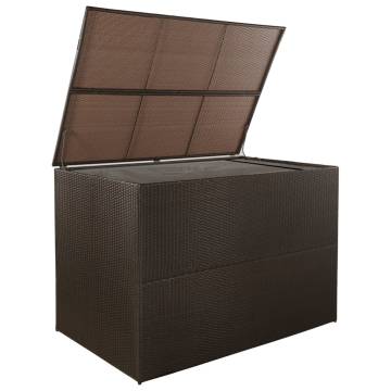 Garden Storage Box Brown 150x100x100cm - Durable & Stylish