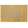 Handmade Jute Rug in Yellow - 80x160 cm | HipoMarket