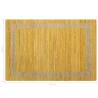 Handmade Jute Rug in Yellow - 80x160 cm | HipoMarket