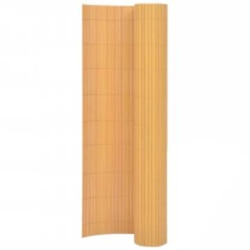 Double-Sided Garden Fence 110x300 cm Yellow | Hipo Market