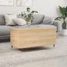 Coffee Table Sonoma Oak 90x44.5x45 cm Engineered Wood Colour sonoma oak Quantity in Package 1 