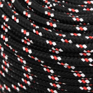 Boat Rope Black 8 mm 25 m Polypropylene - Durable & Versatile