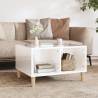 Coffee Table High Gloss White 60x50x36.5 cm Engineered Wood Colour high gloss white Quantity in Package 1 