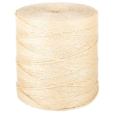 100% Sisal Rope 2mm 300m - Durable & Versatile | HipoMarket