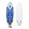 Surfboard Blue 170 cm Pattern blue 