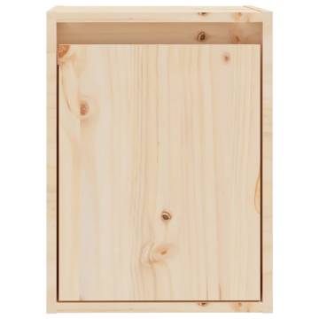 Wall Cabinet 30x30x40 cm Solid Wood Pine - Durable & Stylish