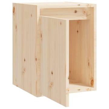 Wall Cabinet 30x30x40 cm Solid Wood Pine - Durable & Stylish